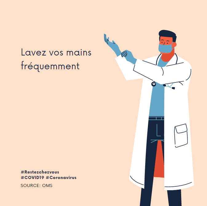 lavez-vous la main fréquemment 