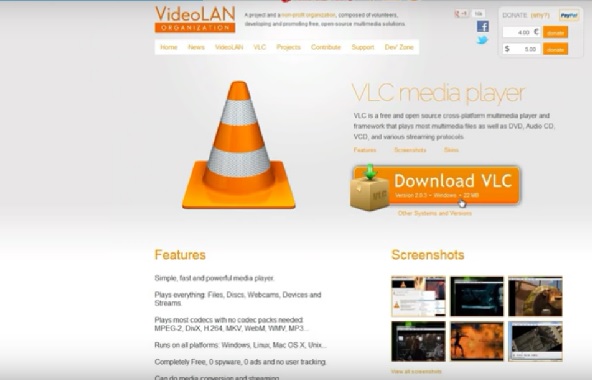 VLC verwenden um Blu-ray Filme abzuspielen