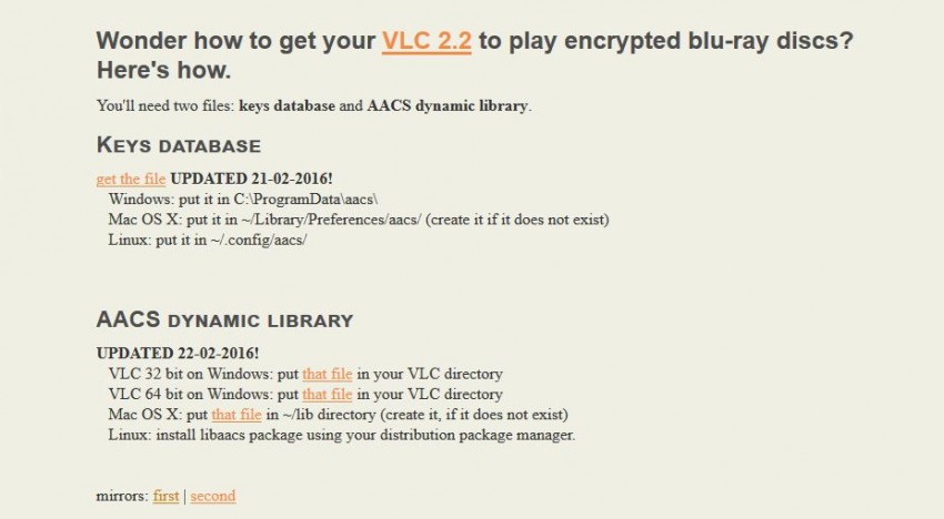 تنزيل VLC لنظام ماك