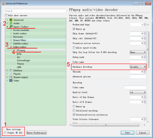 conversor mp4 para vlc