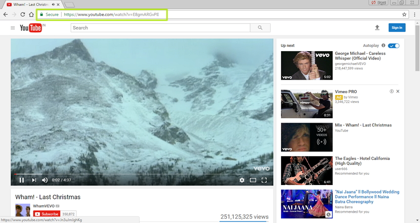 YouTube in MP4