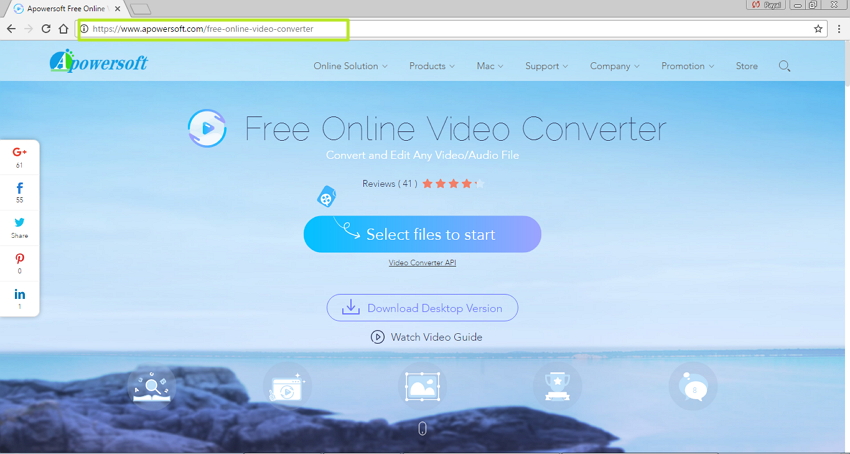  Convertisseur de MP4 vers M4V en ligne - Apowersoft Free Online Video Converter