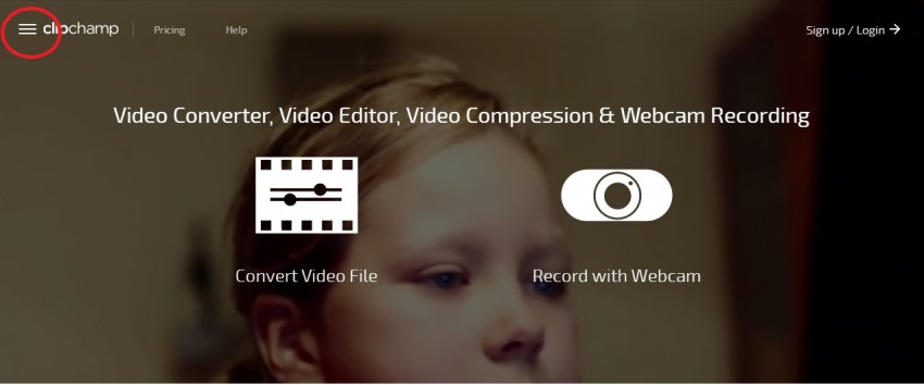 Clipchamp - compressor de vídeo online