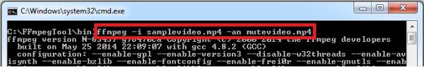 comprimir video usando FFmpeg