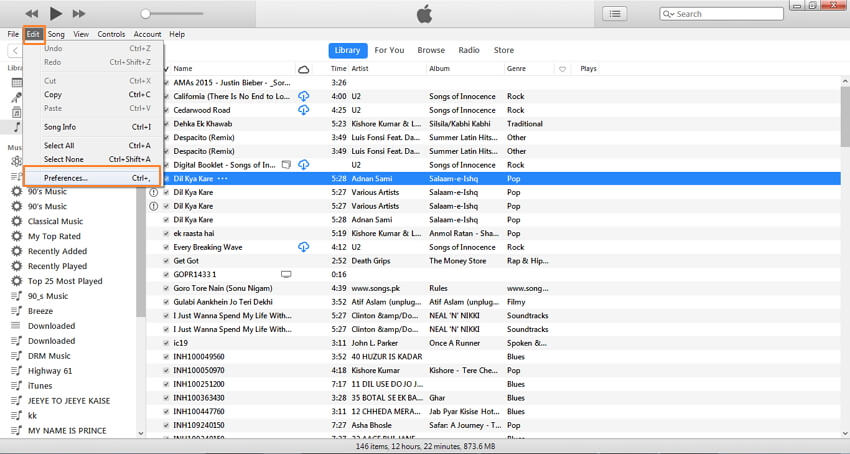 convert mp3 to wmv in itunes-launch itunes