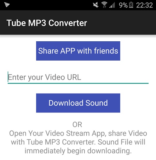 convertisseur youtube android-tube to mp3