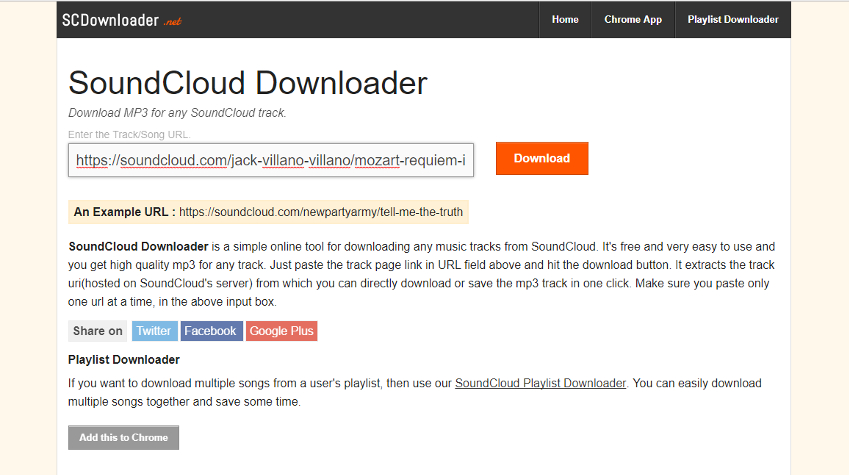 abrir sitio web de sc downloader