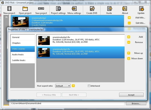 Free DVD Authoring Software DVD Flick