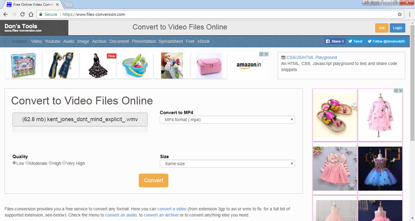 Convertidor AVI a MP4 Gratuito Files Conversion