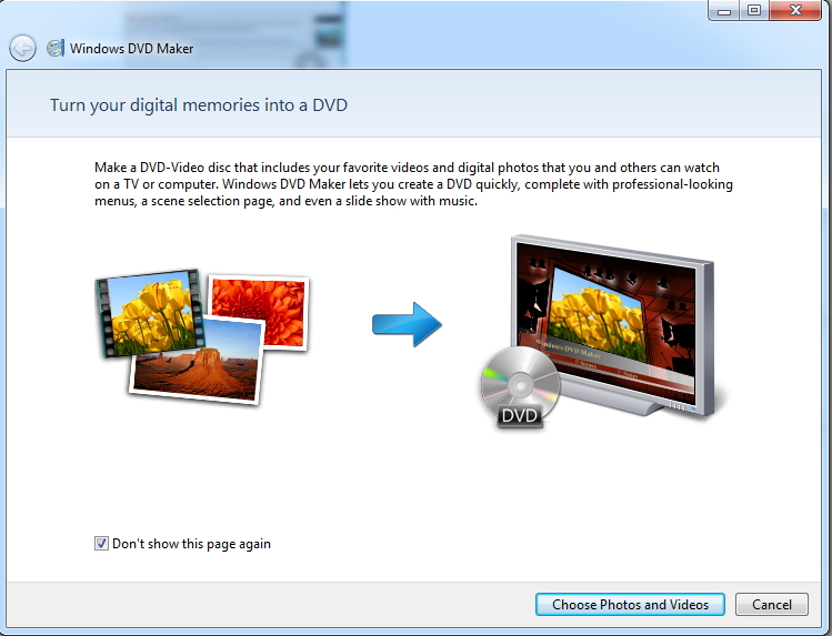 microsoft windows 7 dvd maker software free download