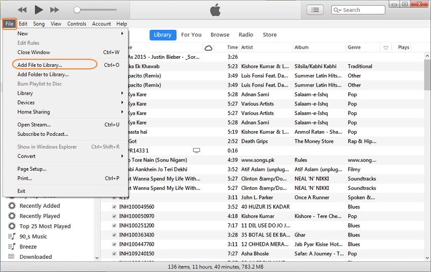 add DVD files to iTunes library