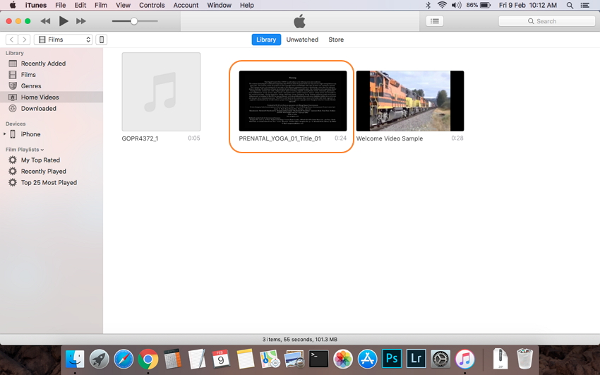 graver un DVD sur iTunes