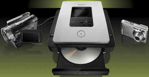 Gravador Sony DVDirect DVD VRDMC5