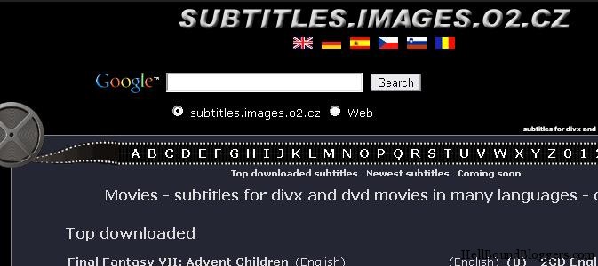 cast to tv divx subtitles