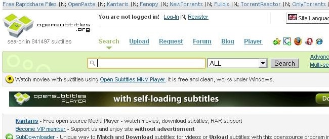 Top 20 Best and Free Subtitle Download Sites in 2019