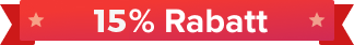 15% Rabatt