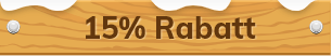 15% Rabatt