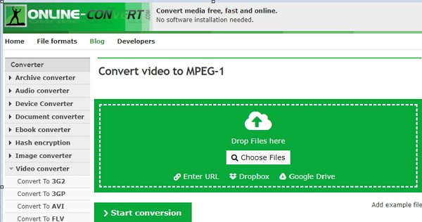 avi to mpeg online converter free