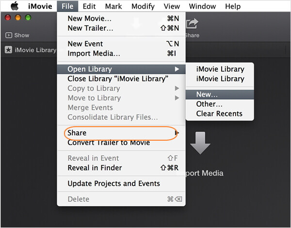 Come Comprimere un Video per Mac per Email tramite iMovie