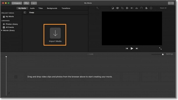 import video to imovie