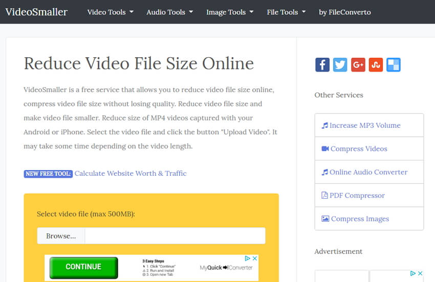 file size reducer online free