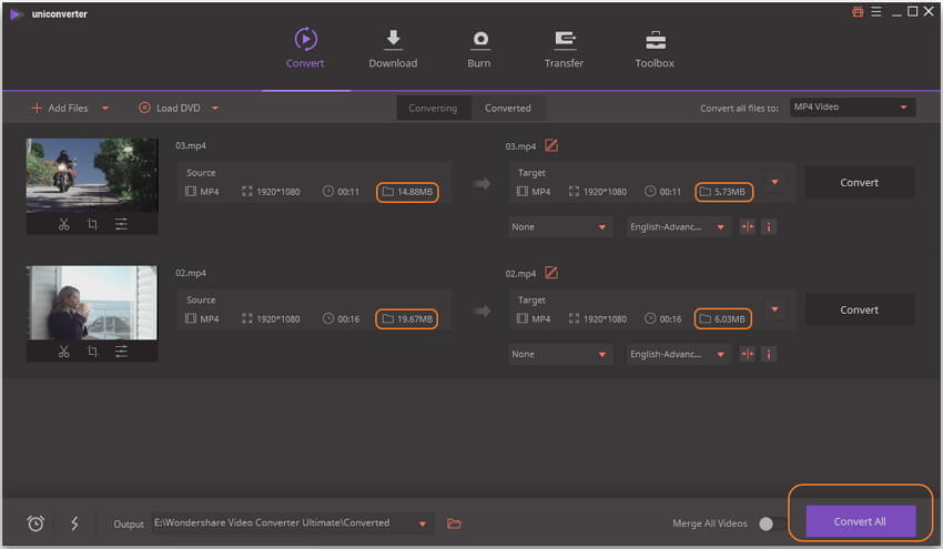 compress mp4 video to smaller size online