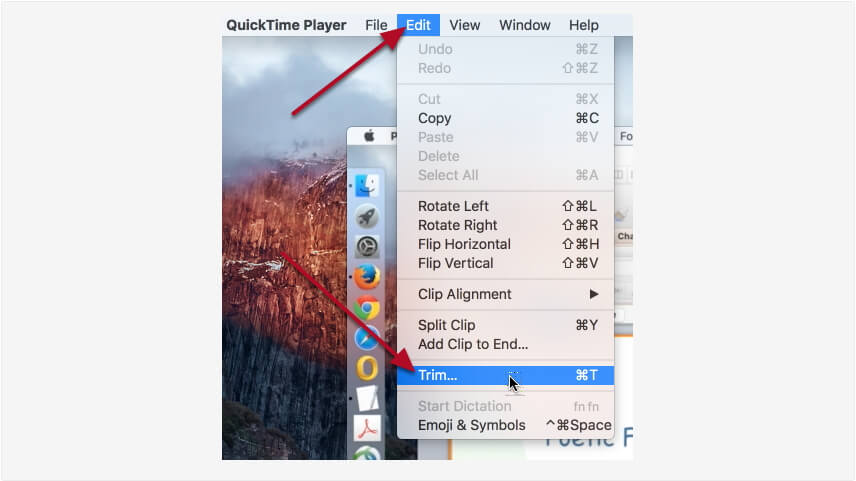 reduzir tamanho do vídeo gratuitamente com o QuickTime