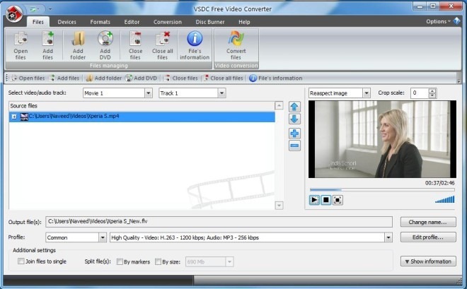 software to compress mp4 video files