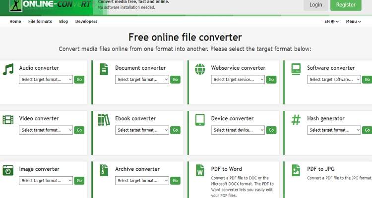 Converta de Estéreo para Mono Free-Online-Convert