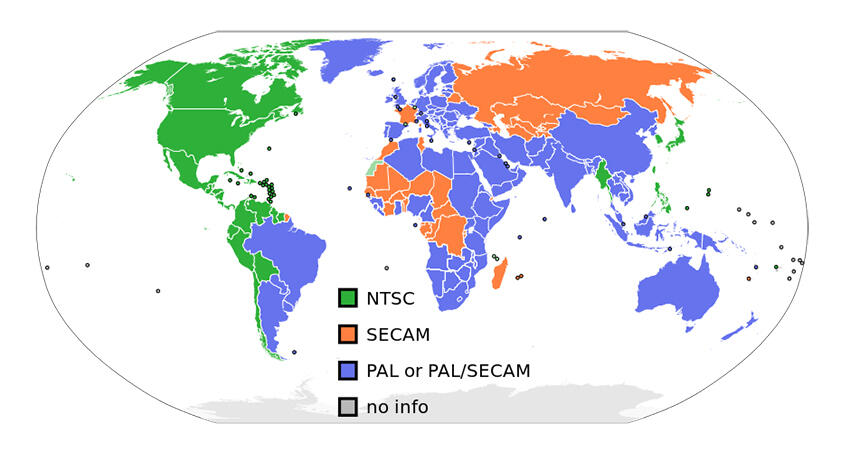 NTSC vs. PAL