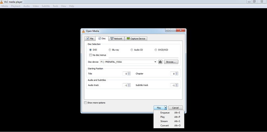 convertir DVD a MP4 con VLC