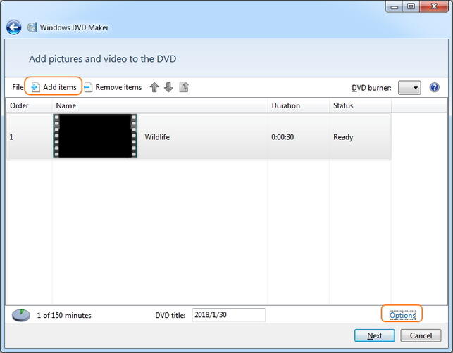 Convertir WMV en DVD en utilisant Windows Movie Maker 