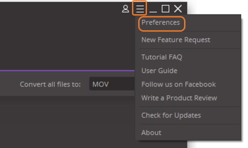 select the output path of DVD folder