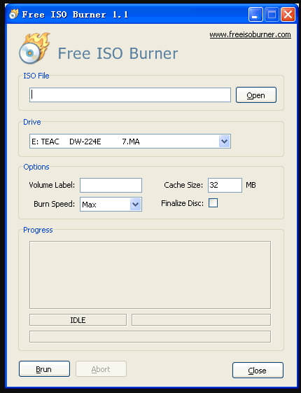 gratis ISO naar DVD brander - Free ISO Burner