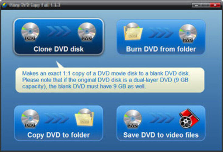 Copier un DVD sur un DVD gratuit