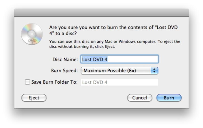 filme kostenlos in Mac auf DVD brennen