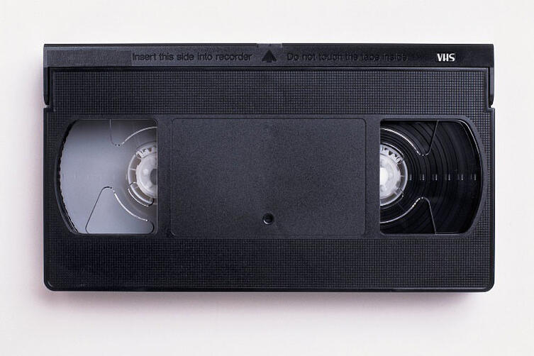 VHS to DVD tape