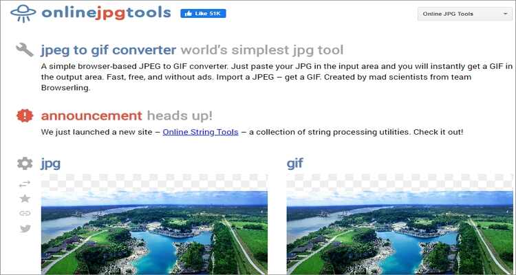 Convert JPG to GIF Online Free -Online JPG Tools