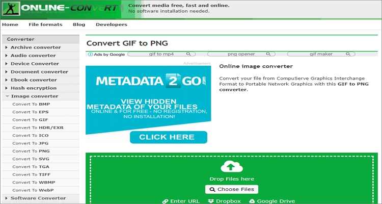 Convert JPG to GIF Online Free -Online-Convert