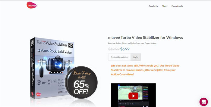 muvee turbo video stabilizer