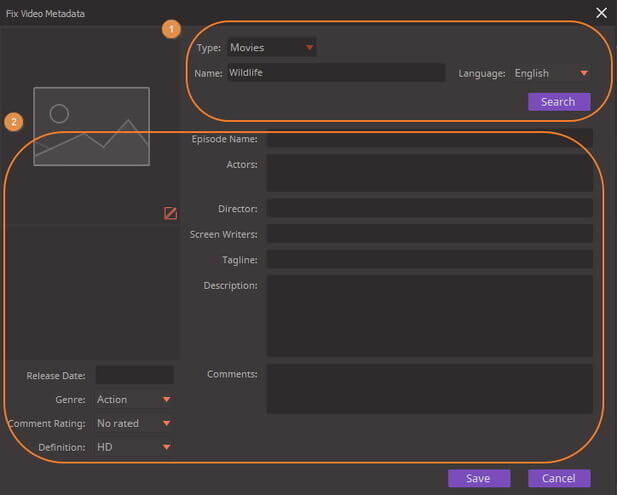 mac video metadata editor