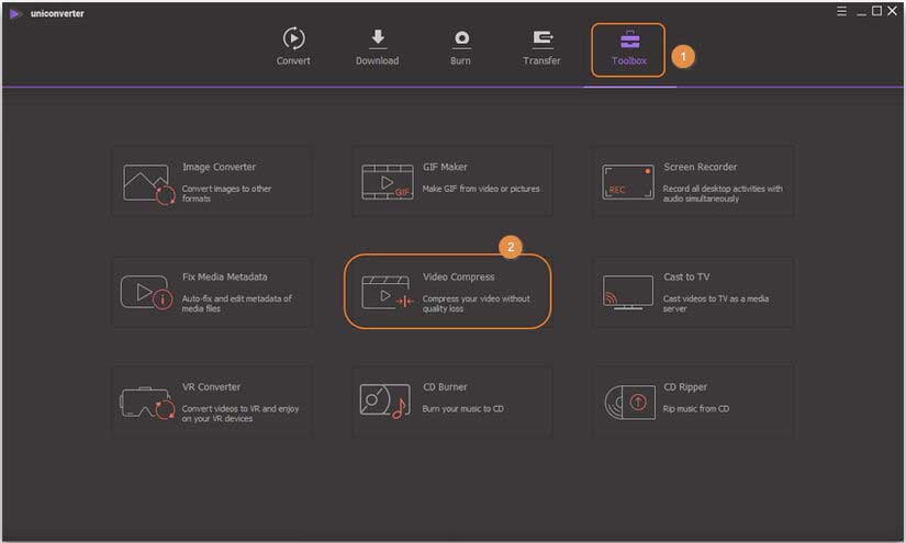 choose video compress