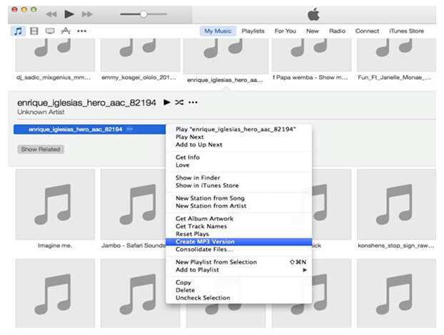 convert WMA to MP3 using iTunes