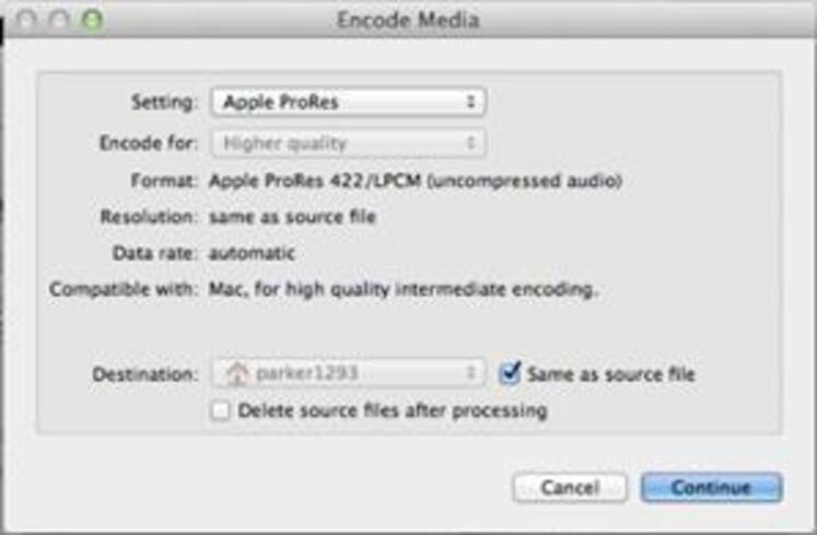 comprimir video mac