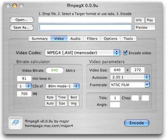 convertisseur vidéo gratuit for mac-ffmpegx