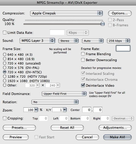 Codecs de video for mac