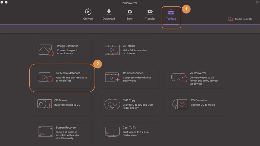 video tag editor starten