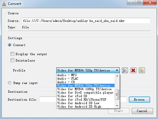 converter mkv para mpeg4 