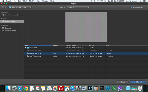 convertir mkv vers imovie