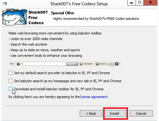 install windows media player codec